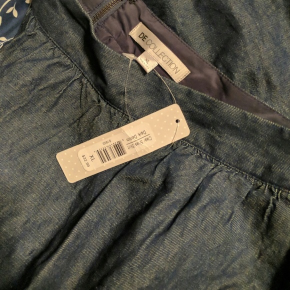 Denim skirt DE Collection from Downeast NWT - Picture 3 of 4